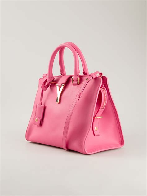 saint laurent pink bag.